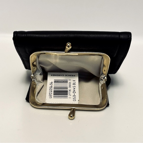Vintage Princess Gardner Black Leather Wallet - Picture 3 of 13